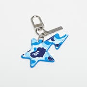 A BATHING APE Abc Camo Sta Keychain Blue