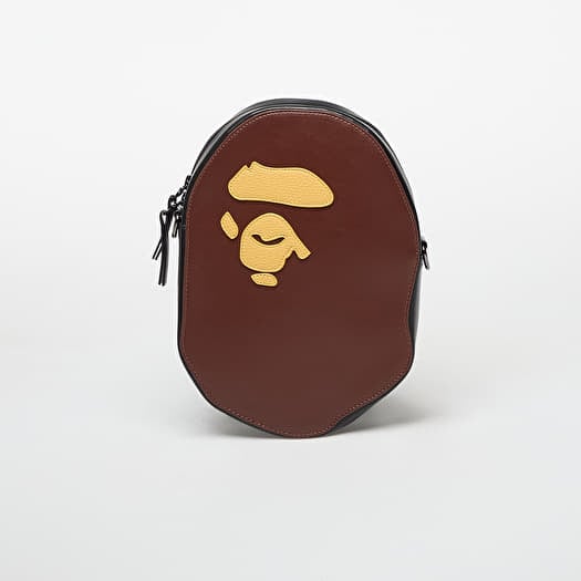 Taske A BATHING APE Ape Head Shoulder Bag Brown