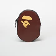 A BATHING APE Ape Head Shoulder Bag Brown