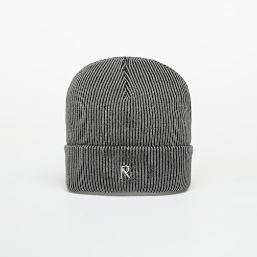 REPRESENT Rib Knit Beanie Vintage Grey