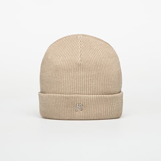 REPRESENT Rib Knit Beanie Dark Taupe