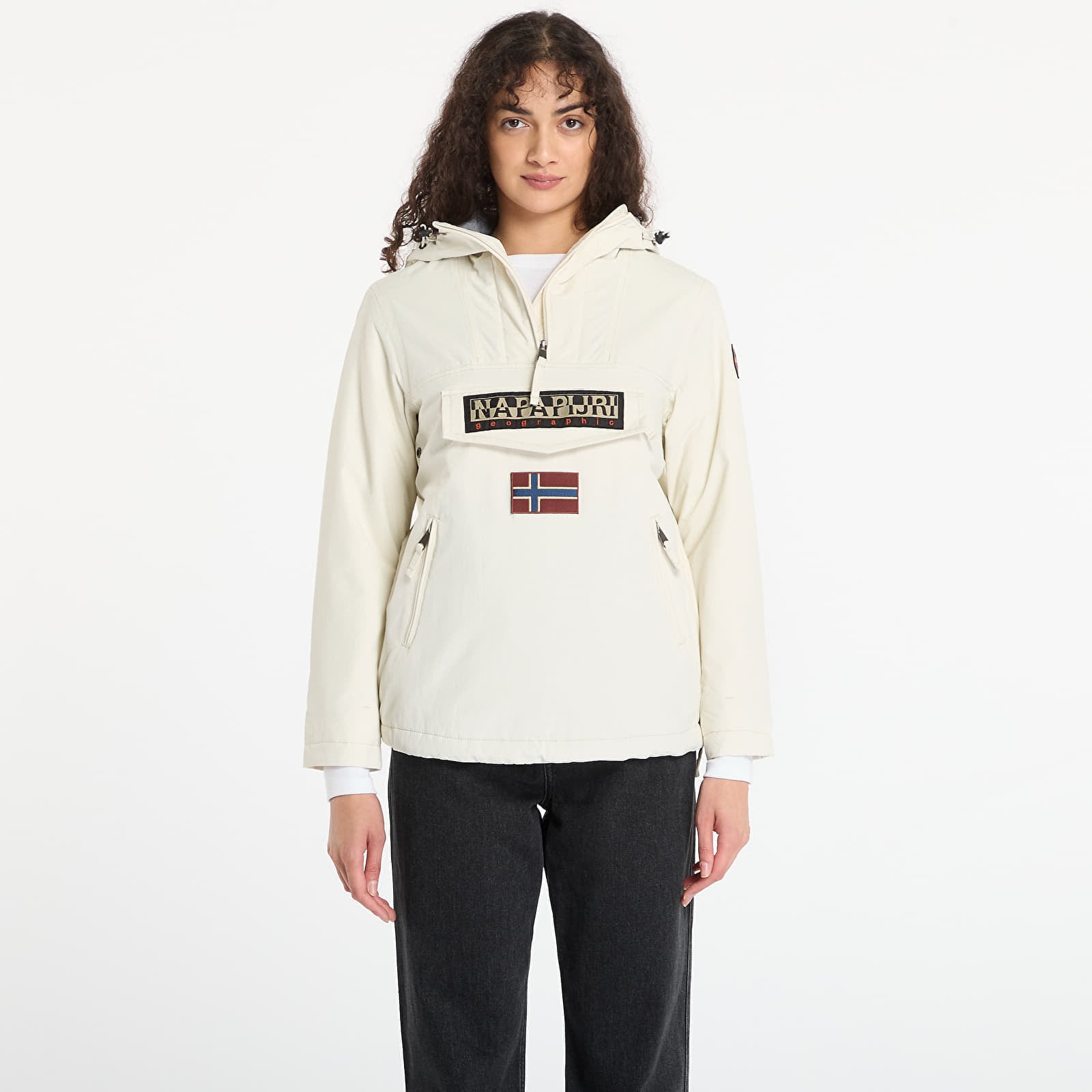 Jachetă Napapijri Rainforest W Pocket 4 Beige Dimity M