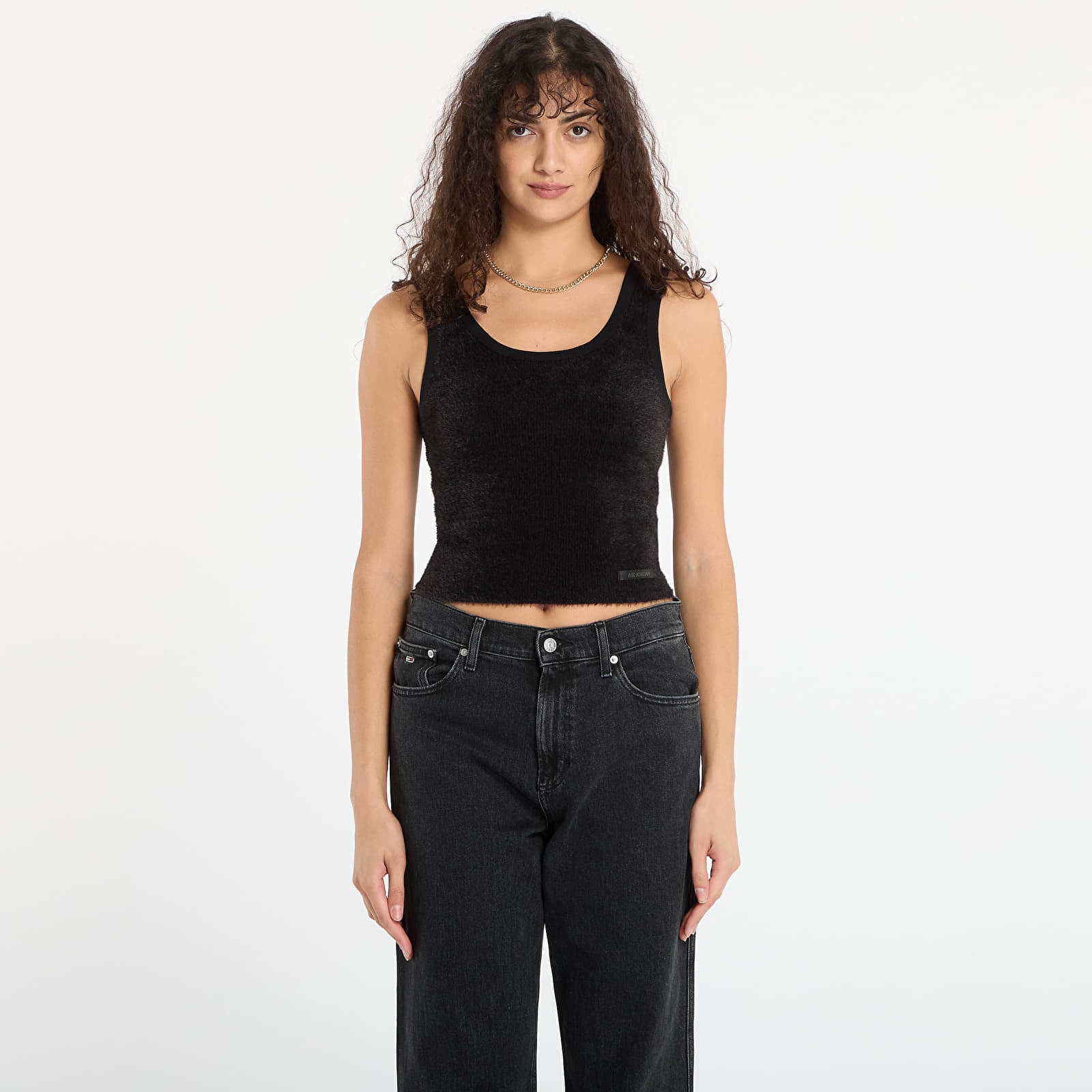 Air Jordan Womens Tank Top Black/ Dk Smoke Grey/ Black L