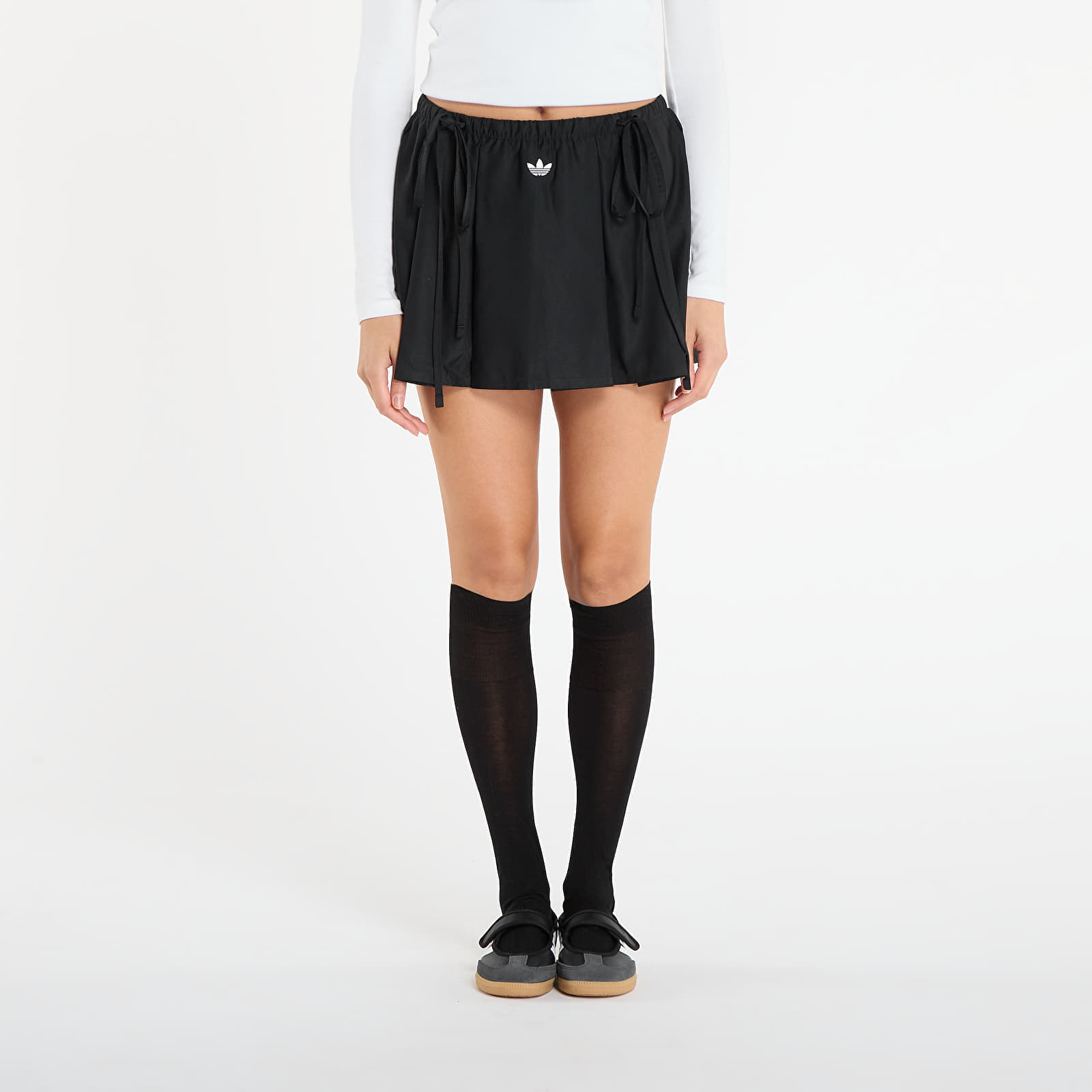 Fuste adidas Ribbon Mini Skirt Black M