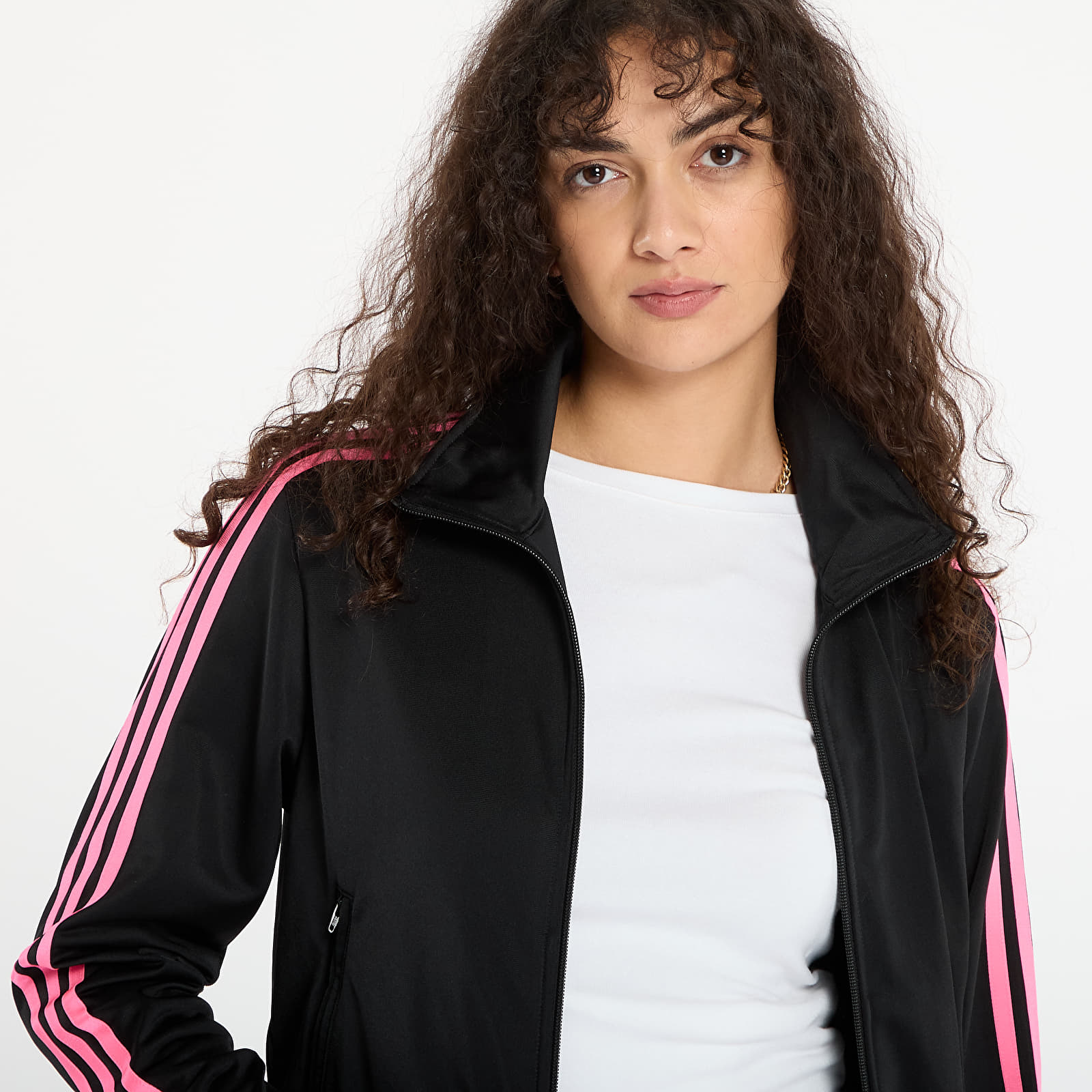 Women's hoodies adidas Adicolor Classics Firebird Track Top Black