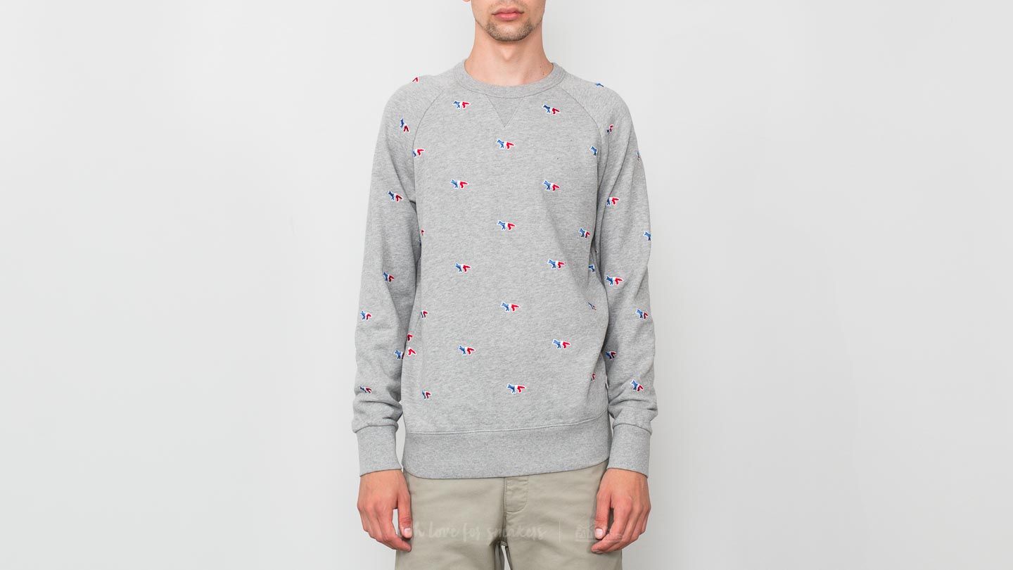 Hoodies and sweatshirts MAISON KITSUNÉ All-Over Tricolor Fox 