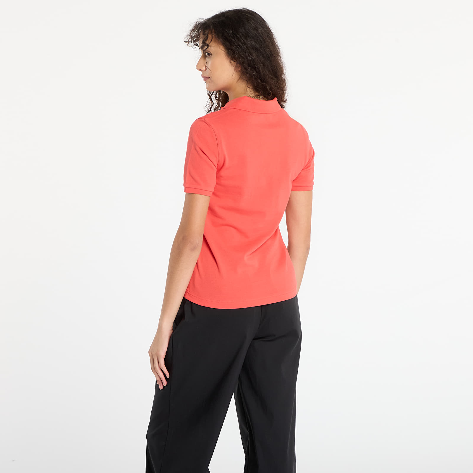 T-särgid FRED PERRY The Fred Perry Shirt Flamingotan/ Blak