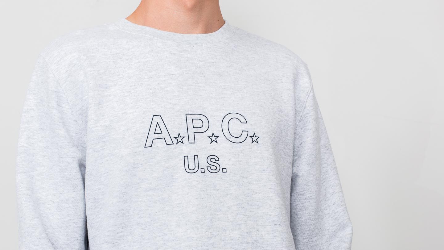 Sweatshirt A.P.C. US Star Sweatshirt