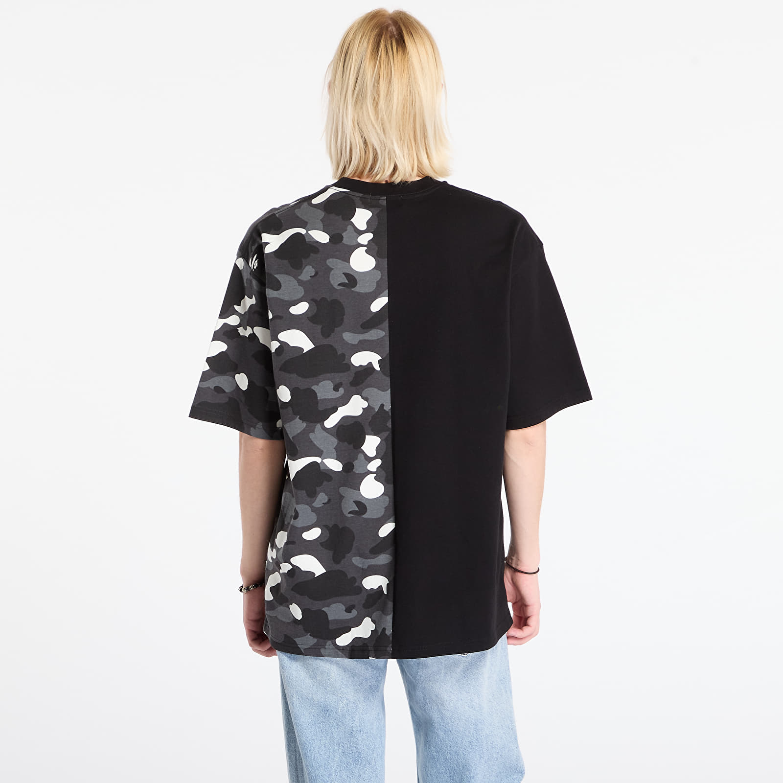 T-shirty męskie A BATHING APE City Camo Tiger Shark Relaxed Fit Tee UNISEX Black