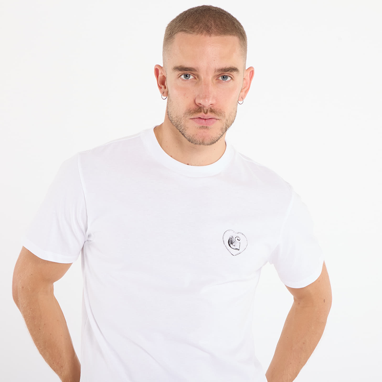 Men's T-shirts Carhartt WIP W' S/S Hearts Of Hartts T-Shirt UNISEX White