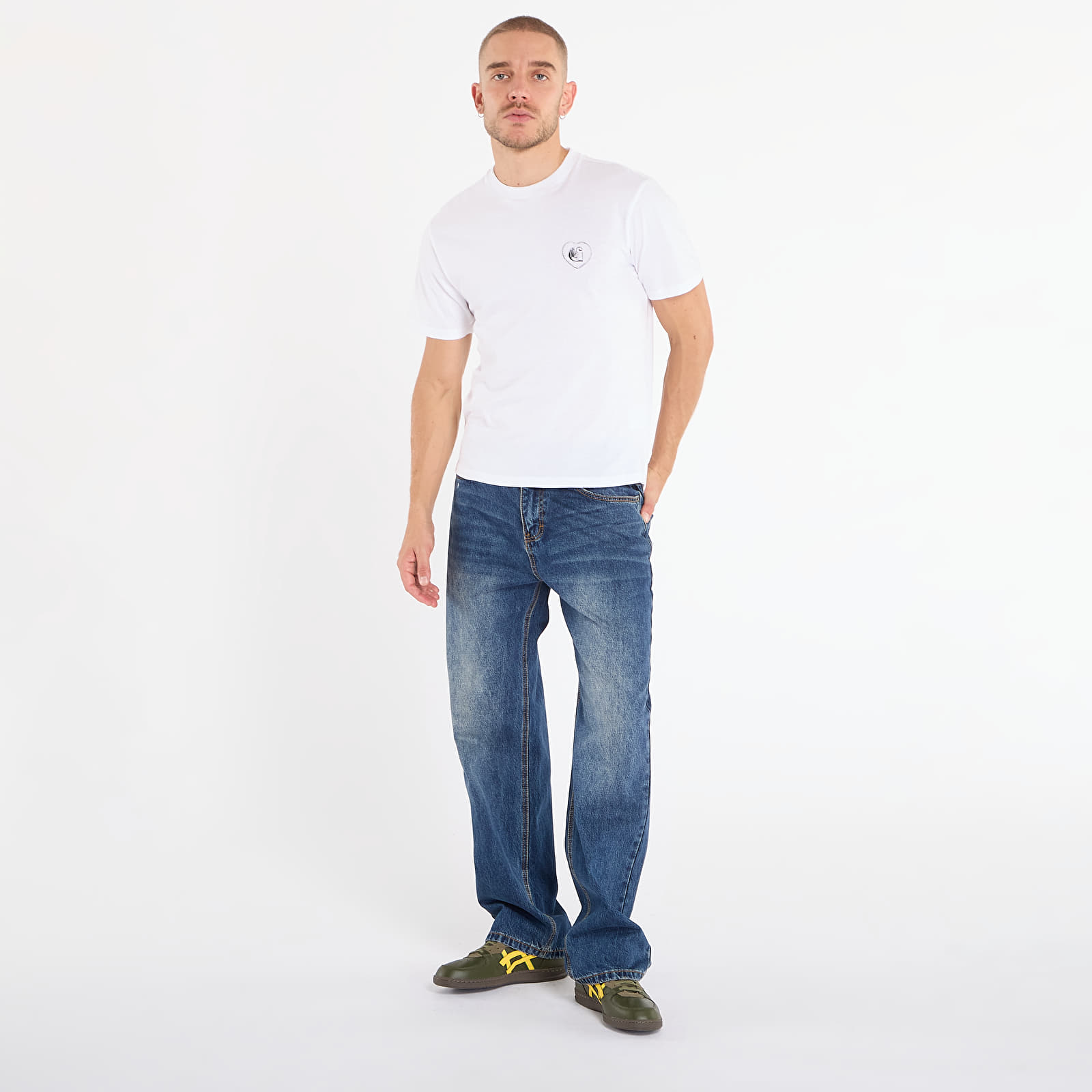 Men's T-shirts Carhartt WIP W' S/S Hearts Of Hartts T-Shirt UNISEX White