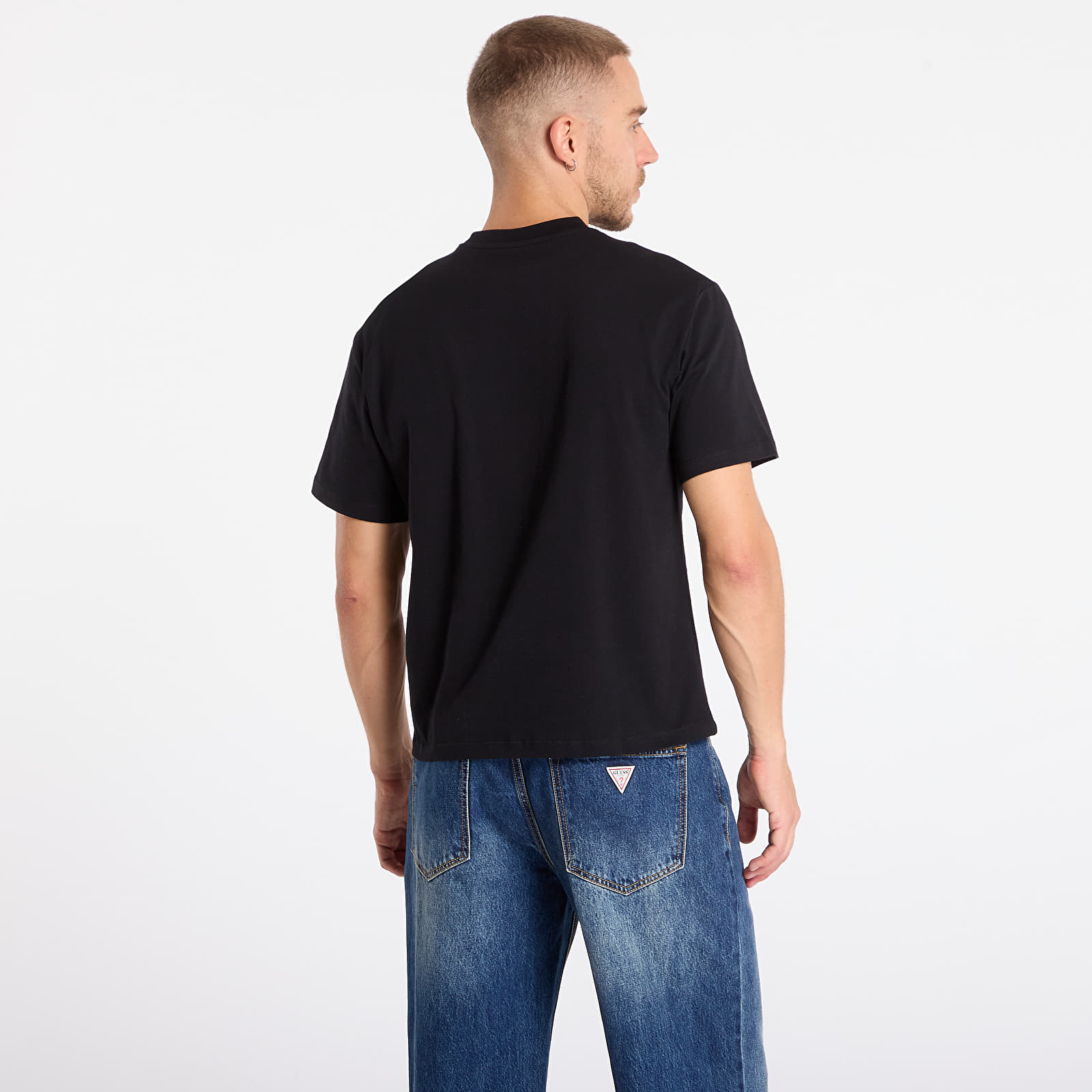 Men's T-shirts Carhartt WIP W' S/S Heart Patch T-Shirt UNISEX Black/ Red