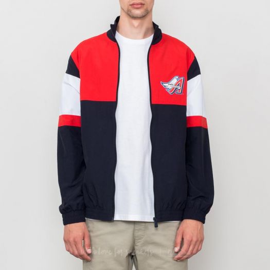 Jacken New Era MLB Coast 2 Coast Anaheim Angels Jacket Navy/ Red 