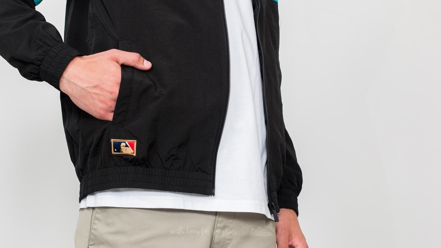 Jackets New Era MLB Coast 2 Coast Florida Marlins Jacket Black/ Teal