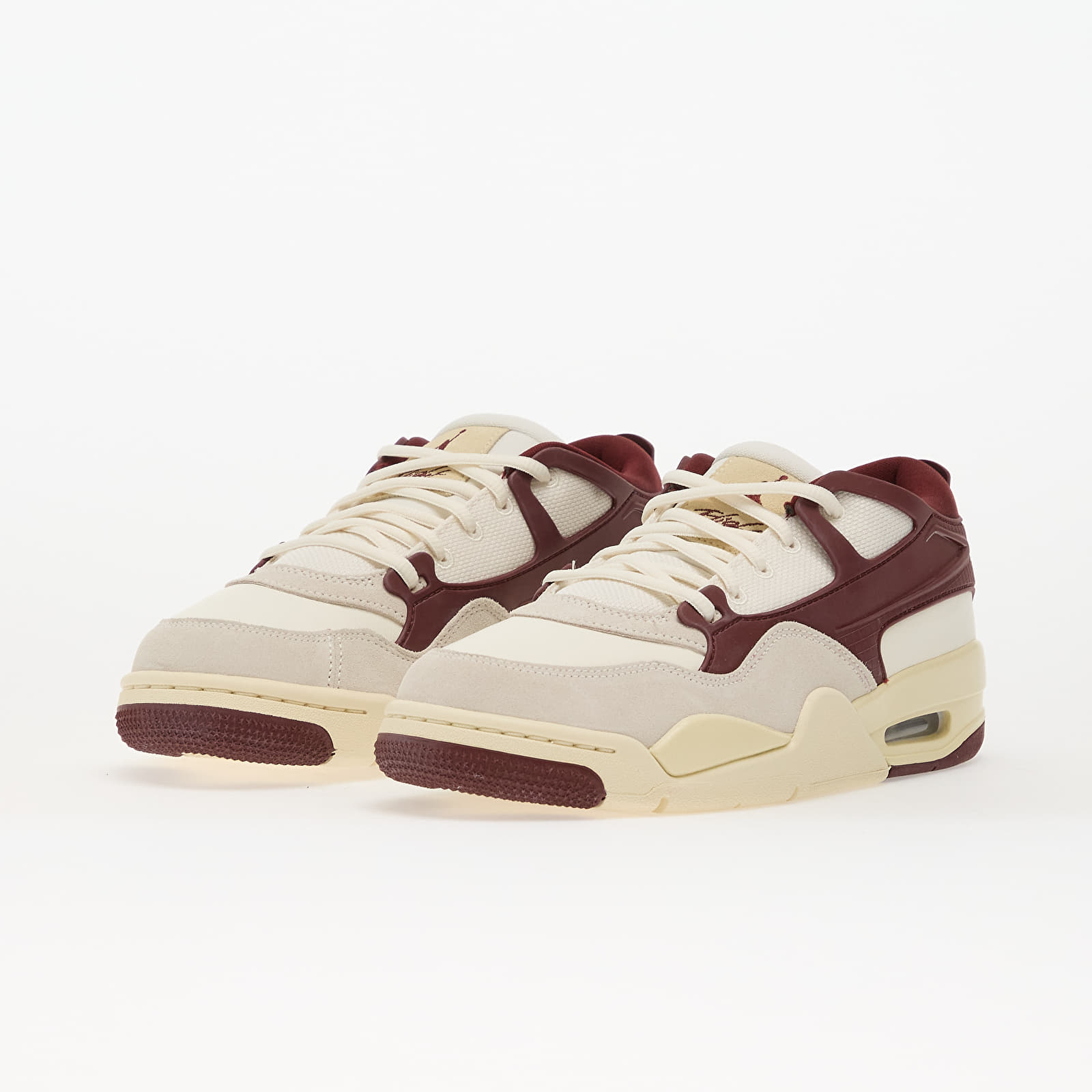 Sko til kvinder Air Jordan 4 Rm Sail/ Coconut Milk-Dark Team Red