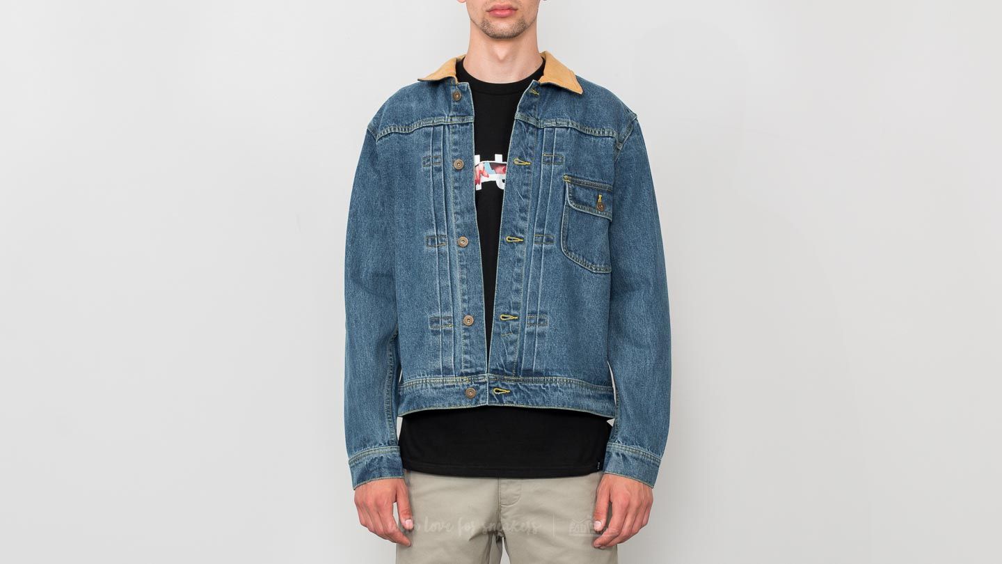 Huf domestic denim discount jacket