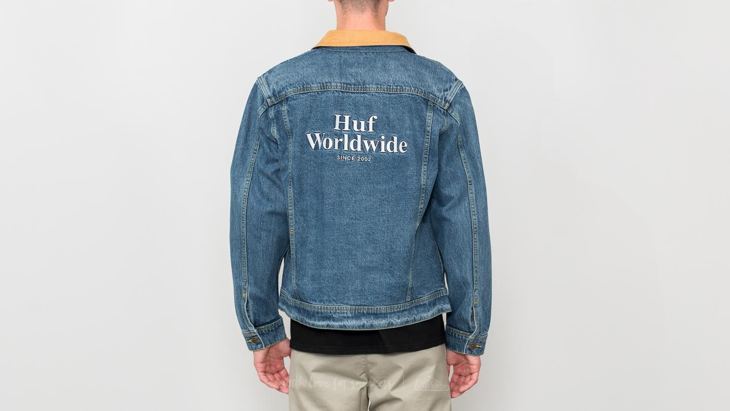 Huf domestic denim clearance jacket
