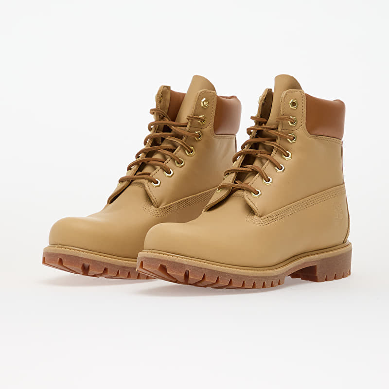 【Timberland】　ベージュ スエードブーツ Men's shoes Timberland 6 In Premium WP Boot Beige (TB0A2P6WEN21