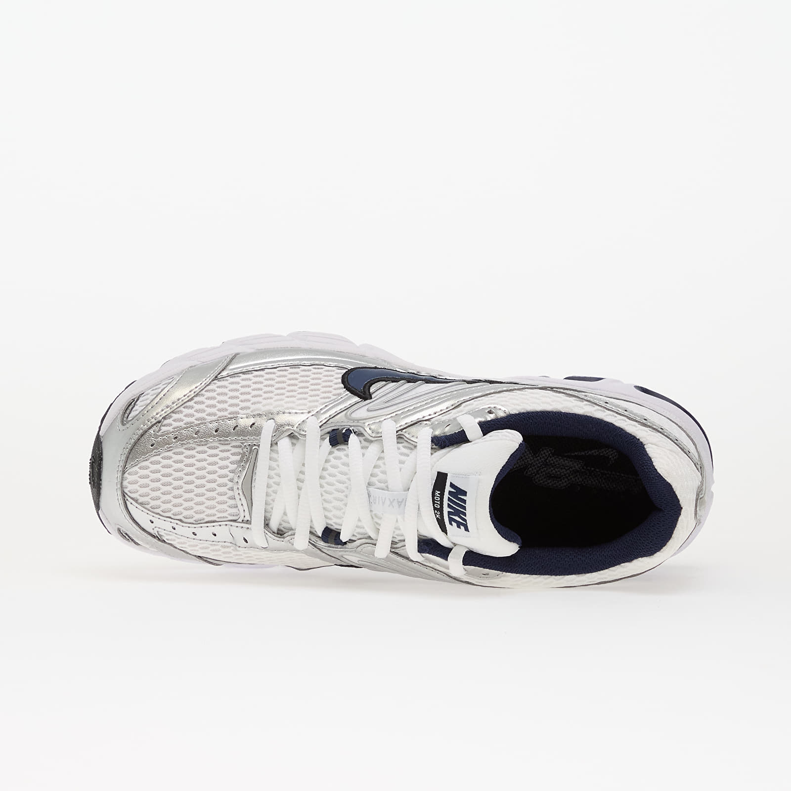 Naiste jalatsid Nike W Air Max Moto 2K White/ Midnight Navy-Metallic Silver