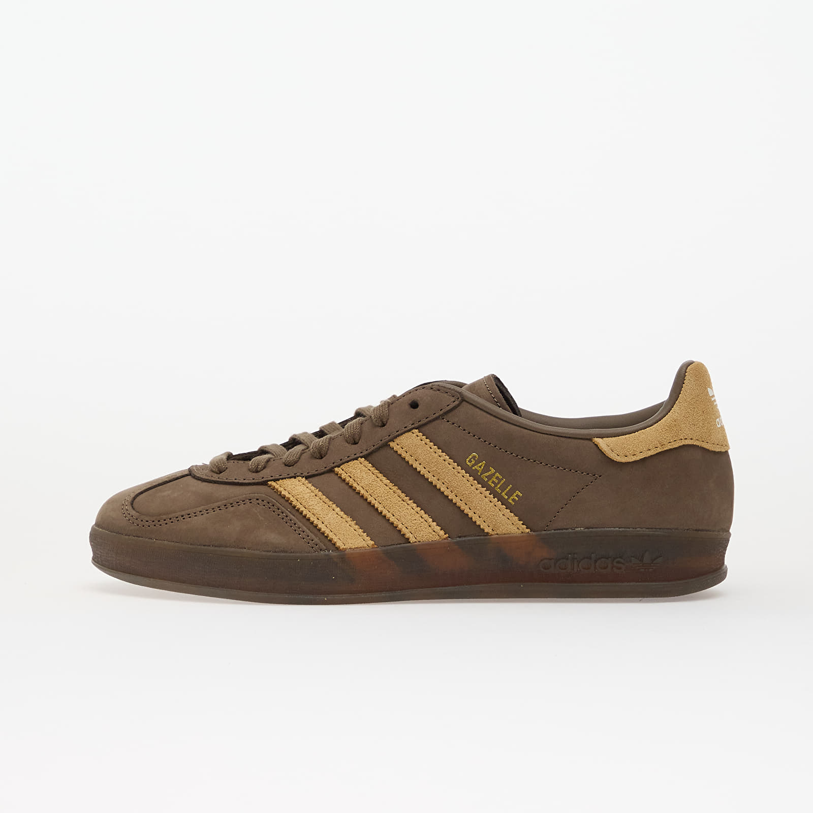 Meeste kingad adidas Gazelle Indoor Cardboard Brown/ Gold Beige/ Ftw White