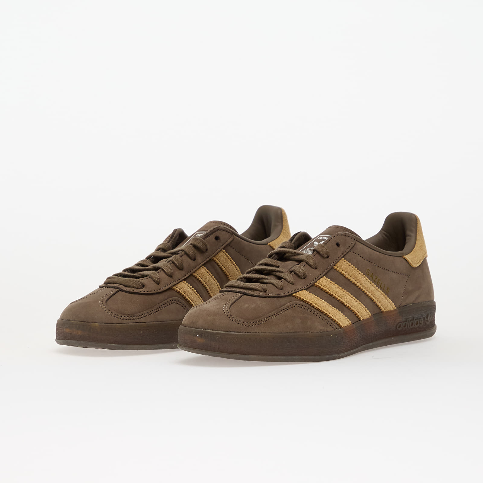 Meeste kingad adidas Gazelle Indoor Cardboard Brown/ Gold Beige/ Ftw White