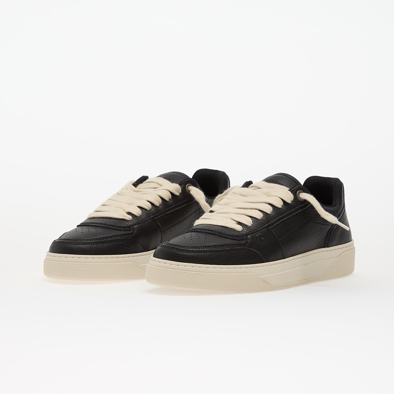 Meeste kingad REPRESENT Initial Sneaker - Leather Black