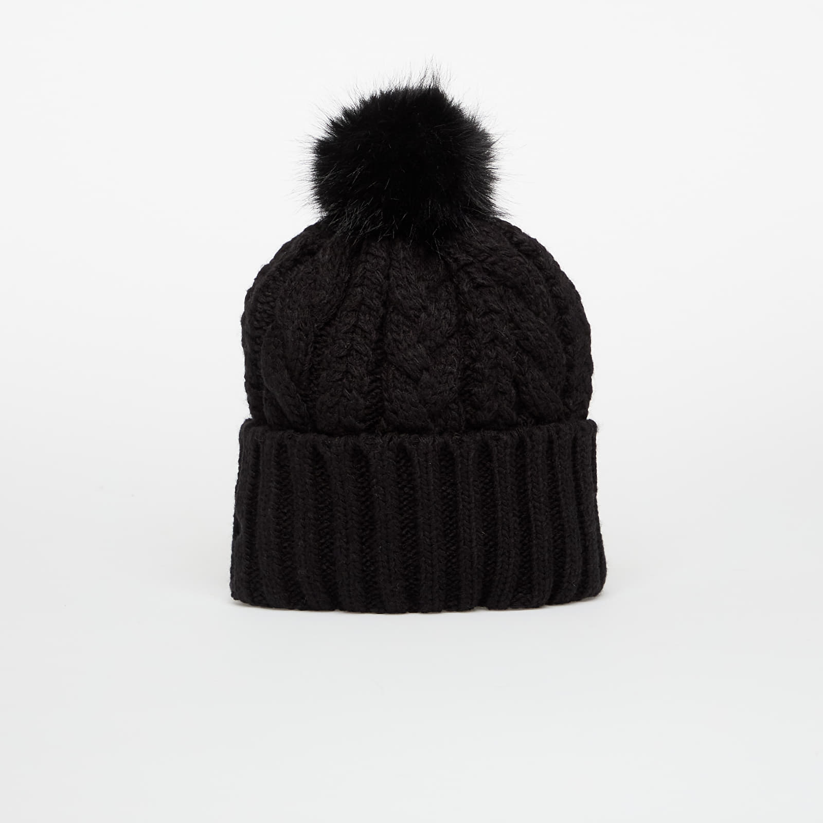 Chapéus New Era Knit Medium Wmns MLB Cable Wide Beanie New York Yankees Black