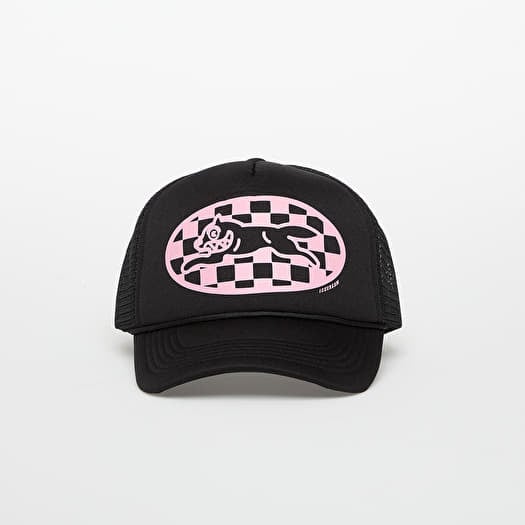 Mütsike Billionaire Boys Club Icecream Checker Running Dog Trucker Cap Black