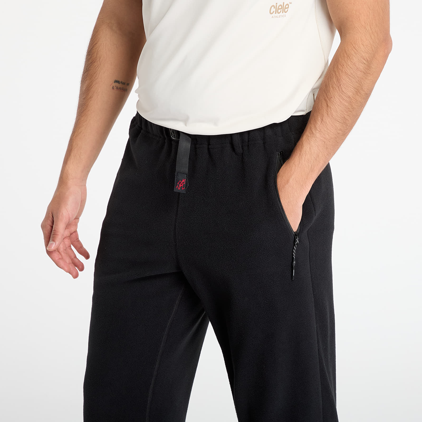 Trenirka hlače  Gramicci Thermal Fleece Pant UNISEX Black