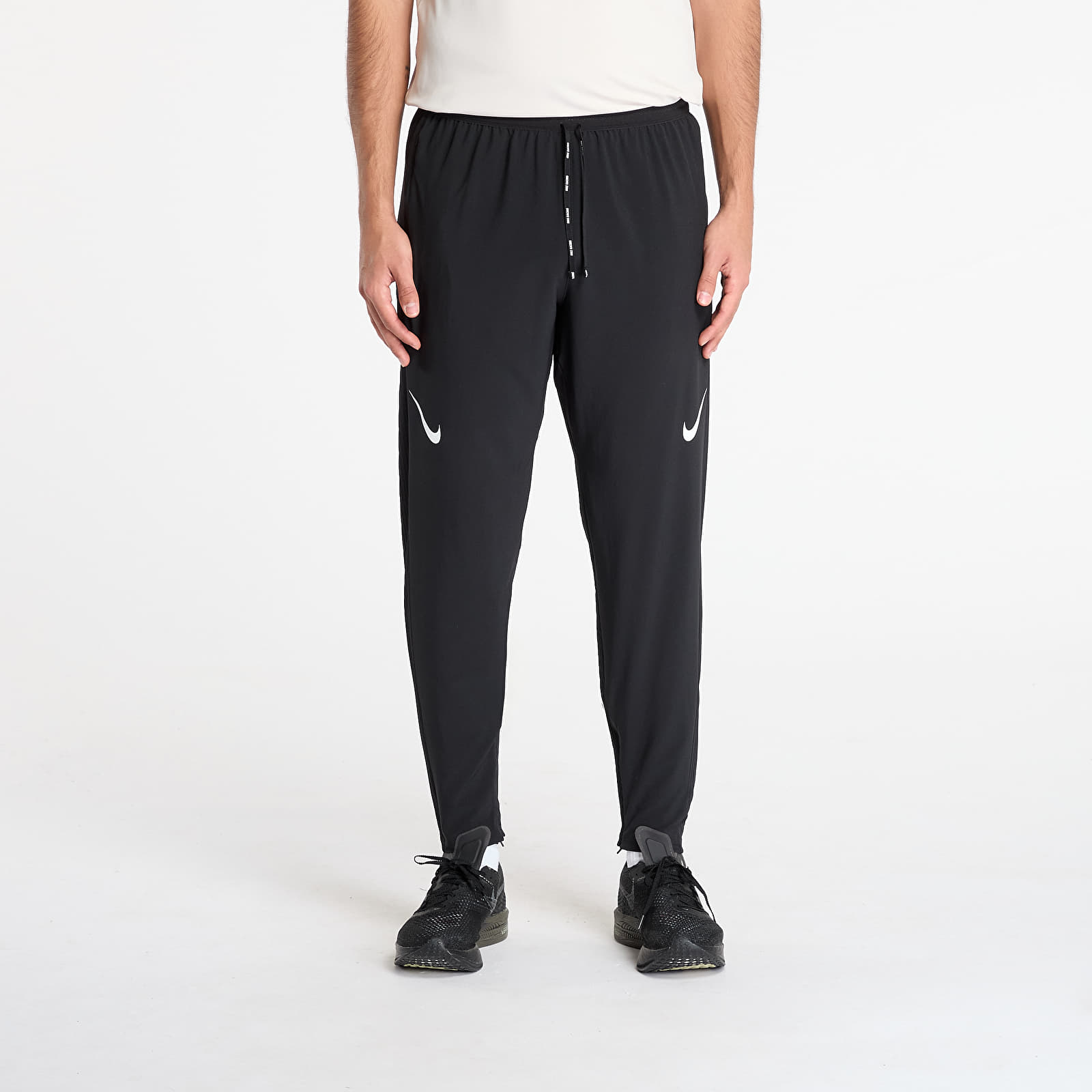 Kalhoty Nike AeroSwift Men's Dri-FIT ADV Running Pants Black/ Summit White