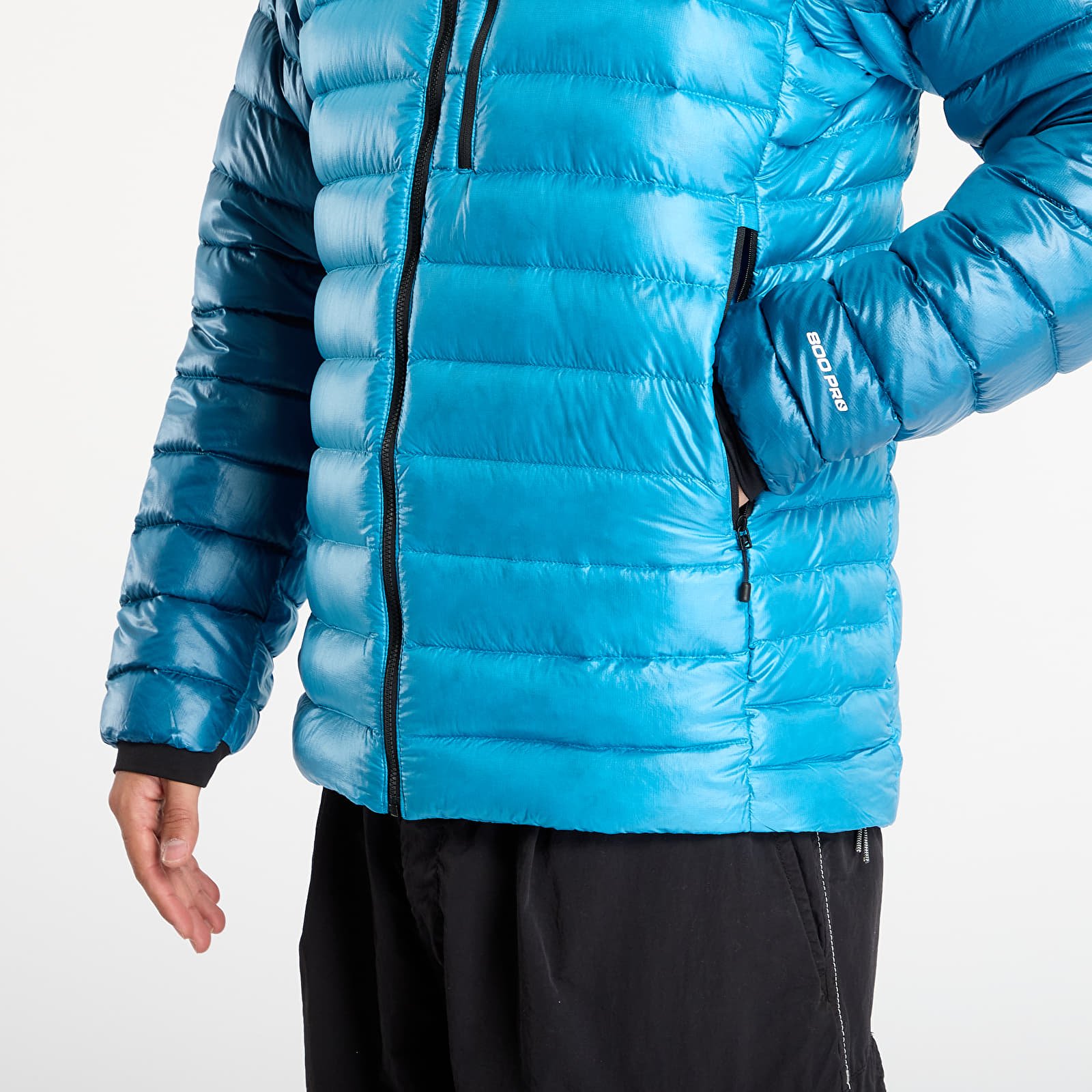 Men's jackets The North Face Summit Breithorn Hooded Down Jacket Meridian Blue/ Dusk Blue