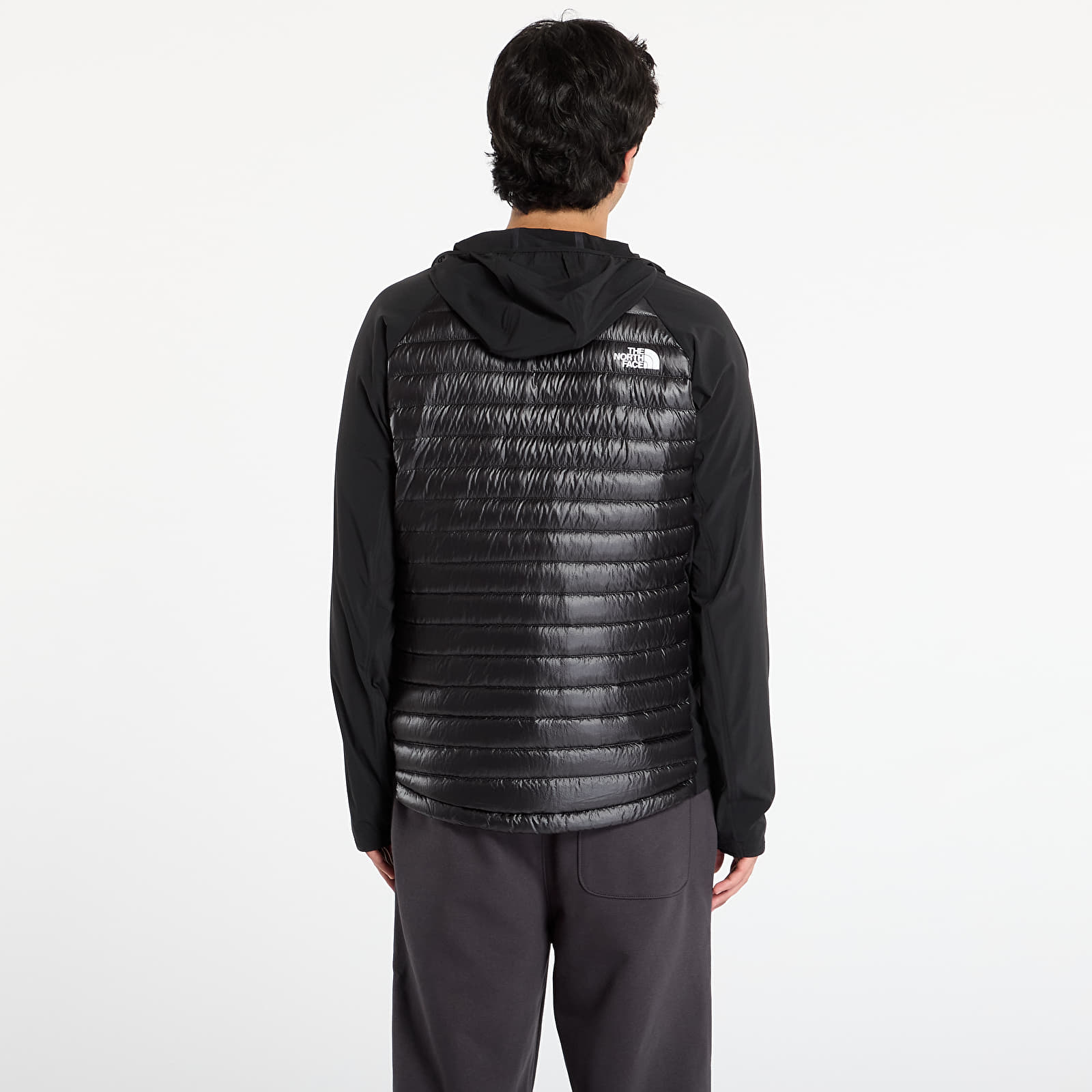 Men's jackets The North Face Summit Breithorn Lightweight Hybrid Hooded Jacket TNF Black