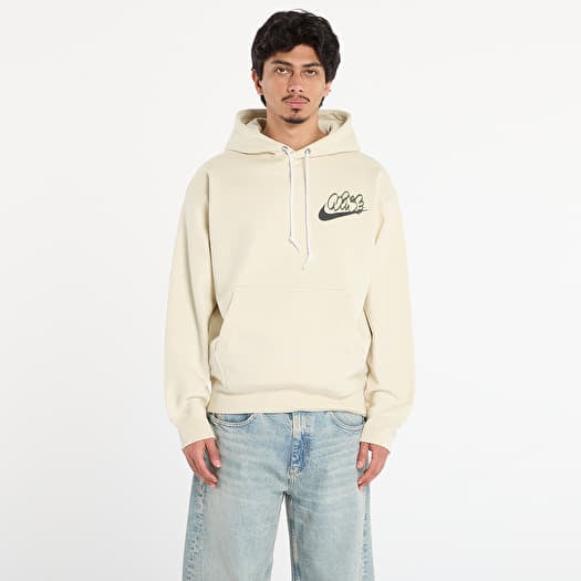Nike Solo Swoosh Men's Fleece Hoodie Lt Khaki