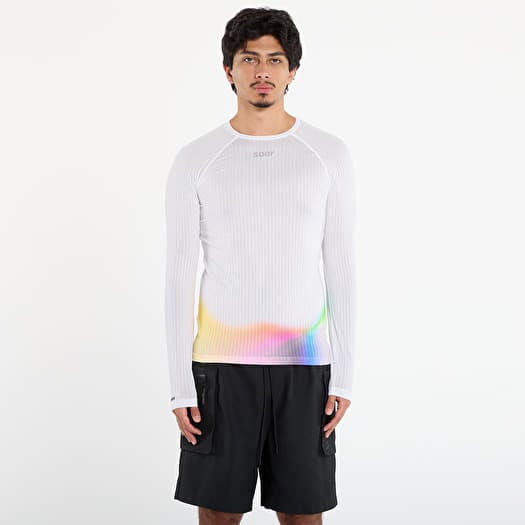 Tričko SOAR Race Base White/ Summer Rainbow