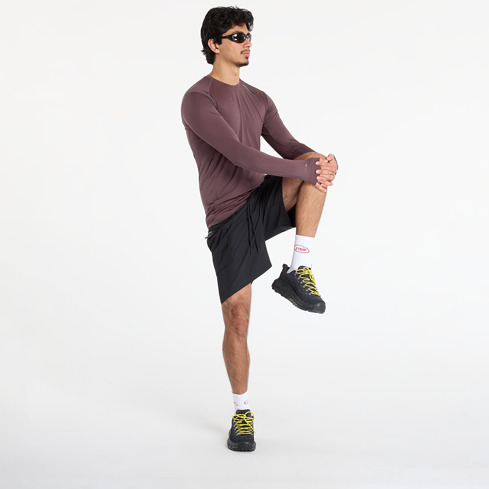 Trička SOAR Ls Tech T Dark Grey