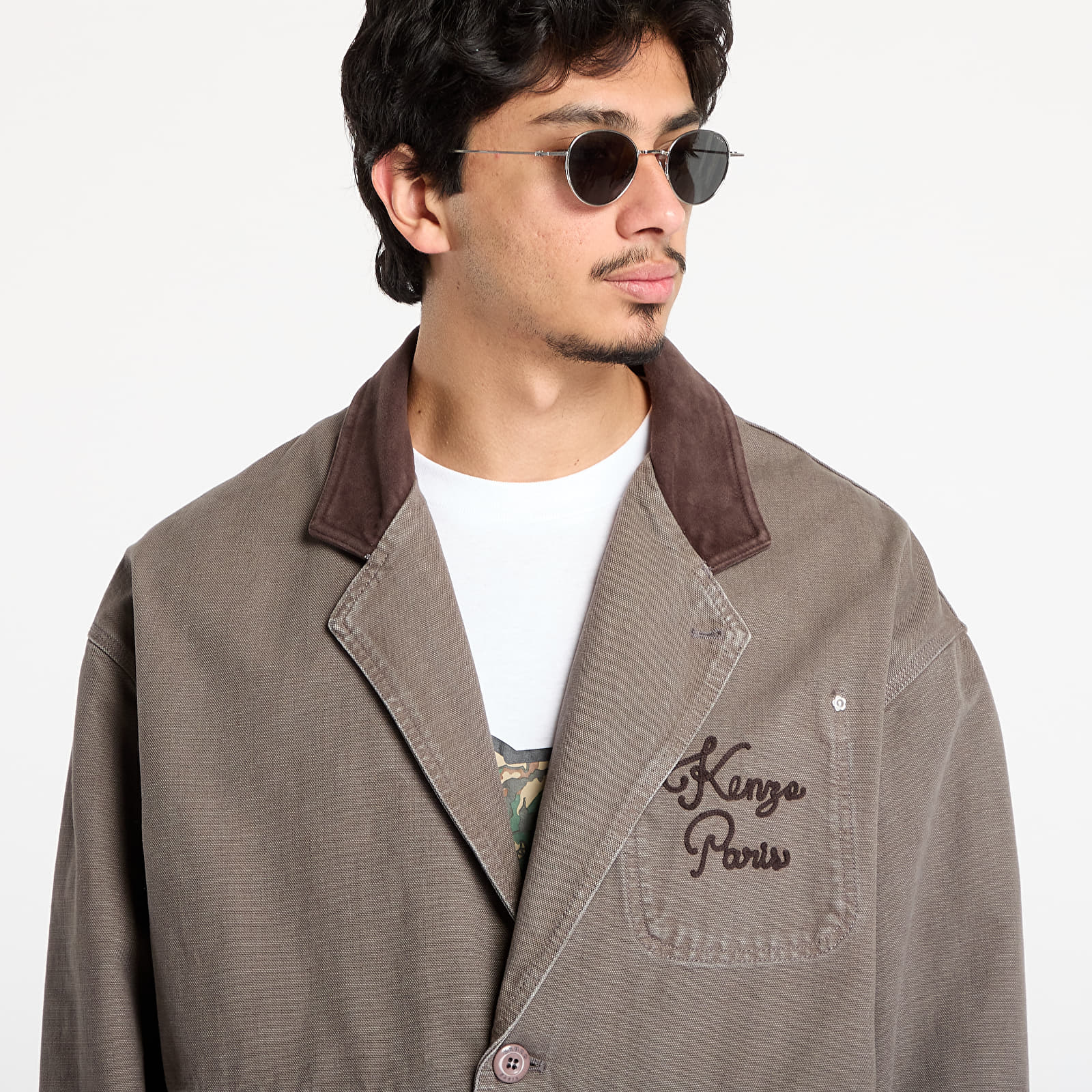 Giacche da uomo KENZO Workwear Jacket Taupe