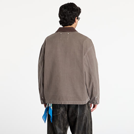 Men's jackets KENZO Workwear Jacket Taupe (FF65VE2349GU.92) | Footshop