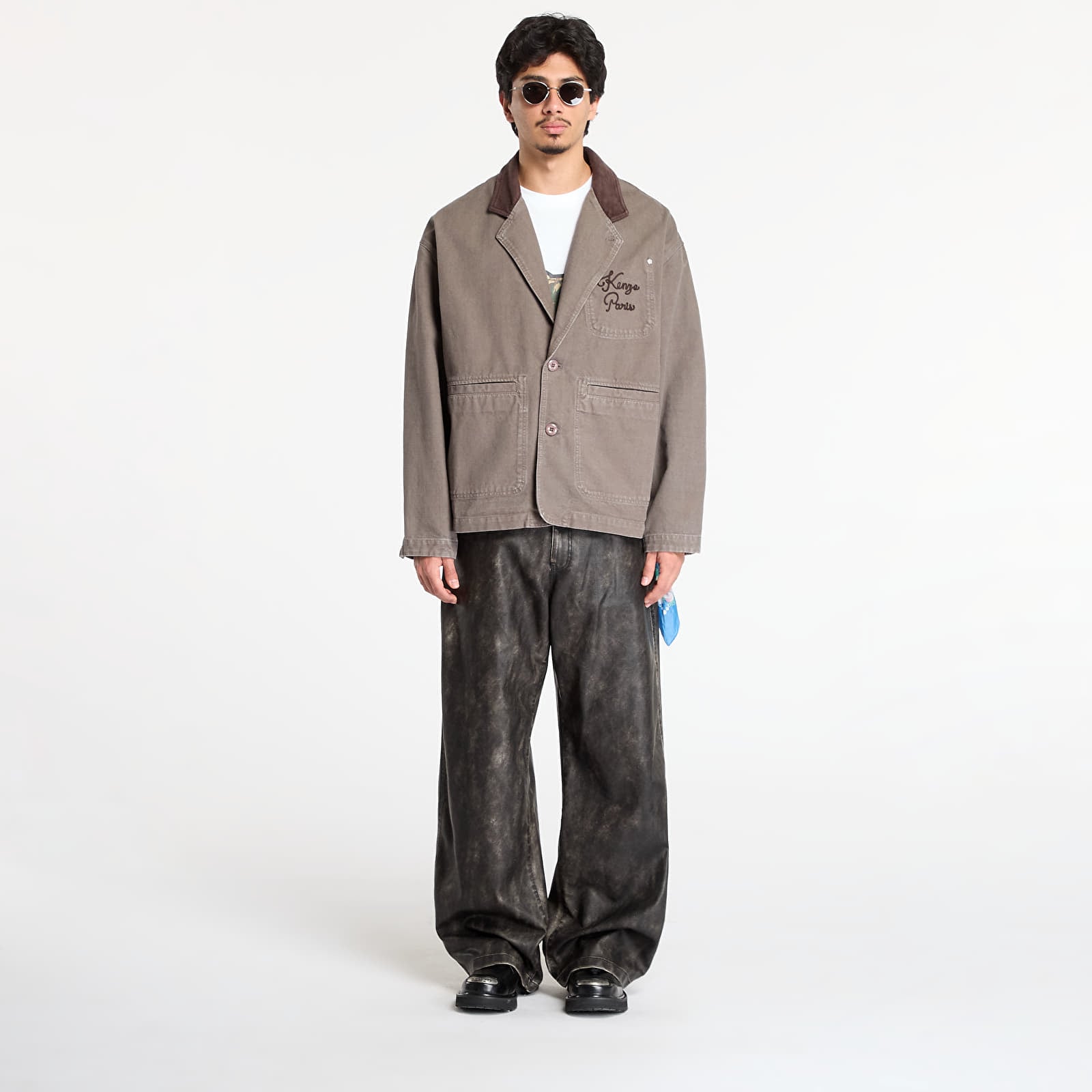 Giacche da uomo KENZO Workwear Jacket Taupe