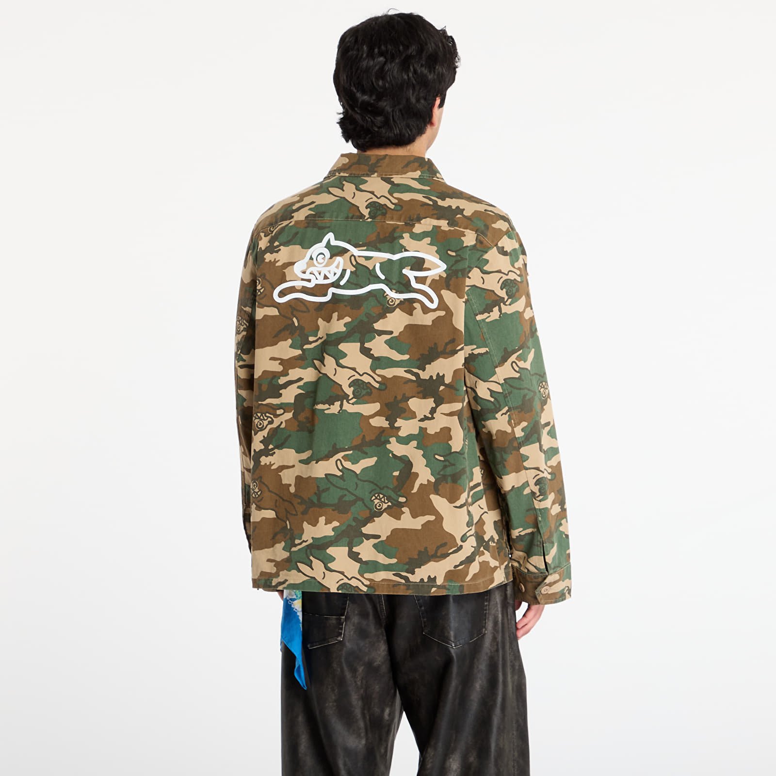 Meeste jakid Billionaire Boys Club Icecream Running Dog Woodland Camo Field Jacket Camo