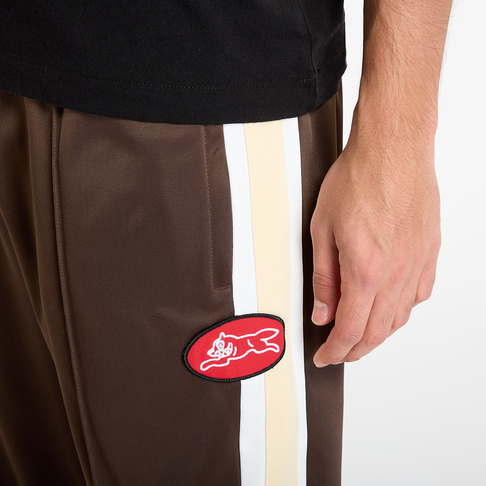 Meeste dressipüksid Billionaire Boys Club Icecream Running Dog Pleated Track Pants Brown