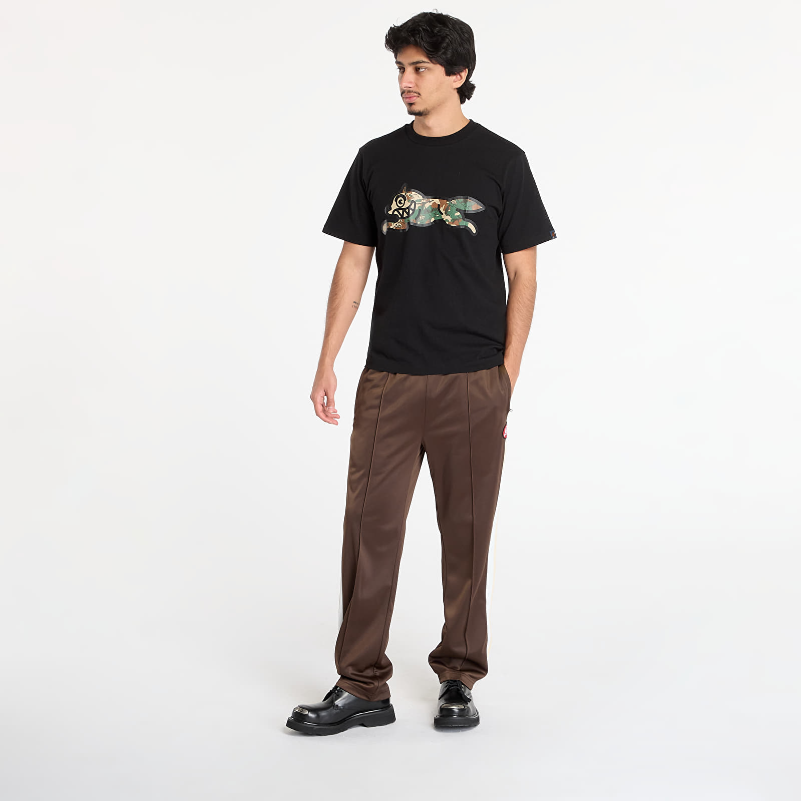 Meeste dressipüksid Billionaire Boys Club Icecream Running Dog Pleated Track Pants Brown