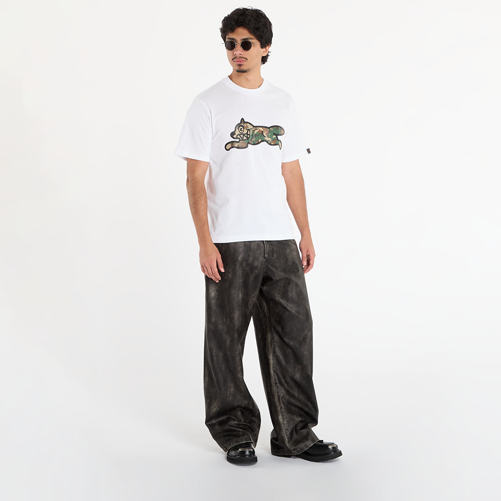 Meeste T-särgid Billionaire Boys Club Icecream Woodland Camo Running Dog T-Shirt White