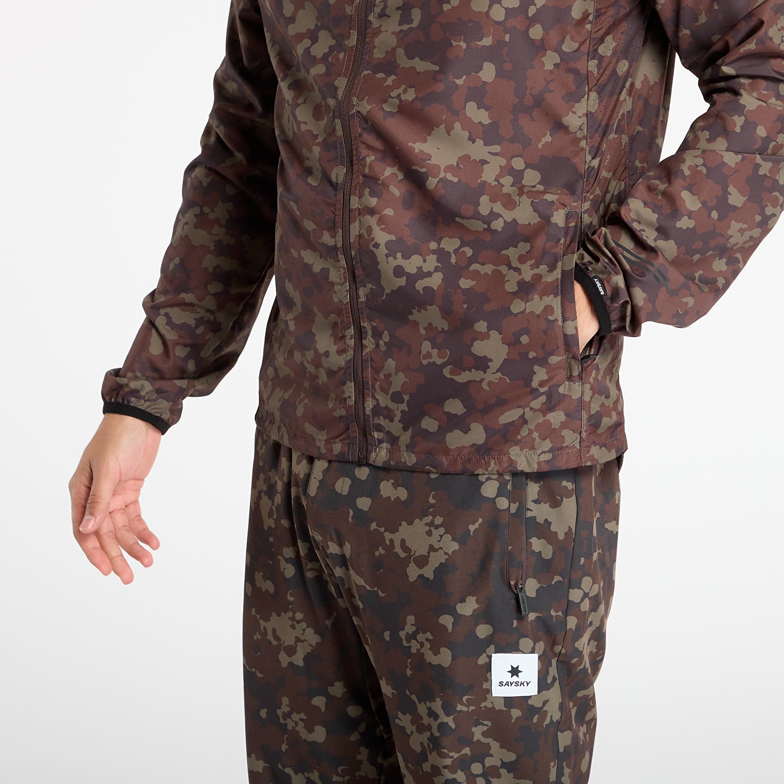 Joped SAYSKY Camo Pace Jacket Brown AOP