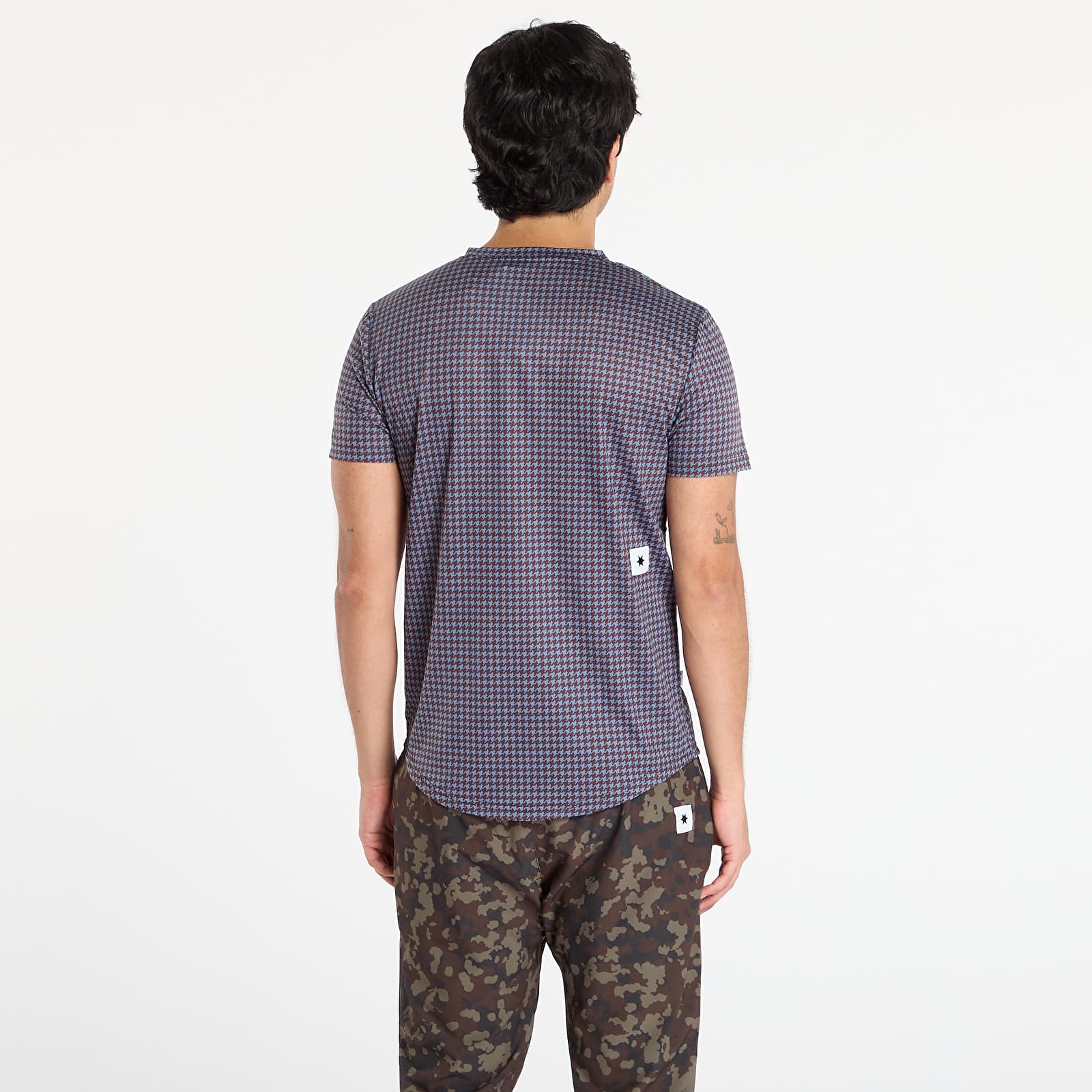 T-särgid SAYSKY Houndstooth Combat T-Shirt Blue Aop