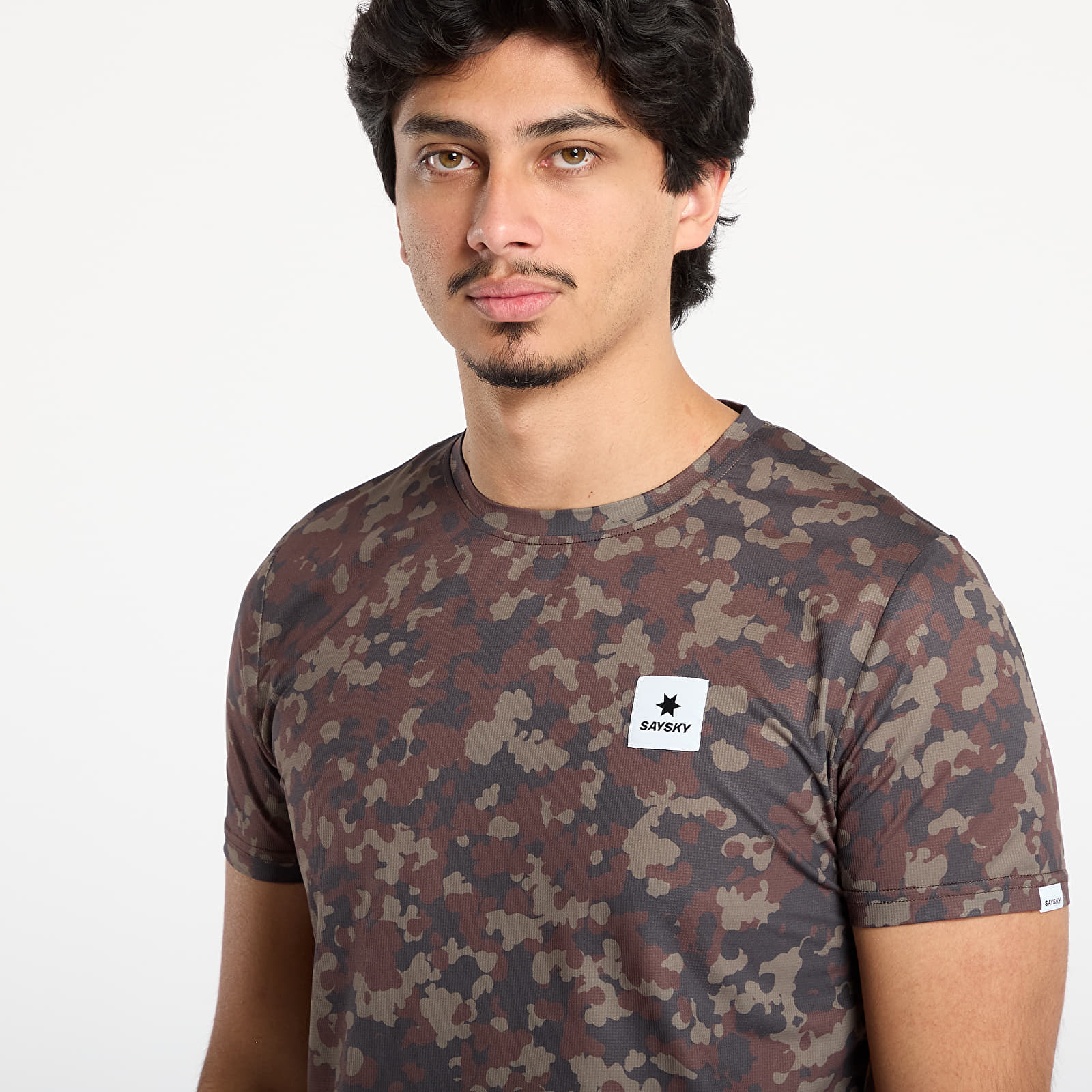 T-Shirts SAYSKY Camo Combat T-Shirt Brown AOP