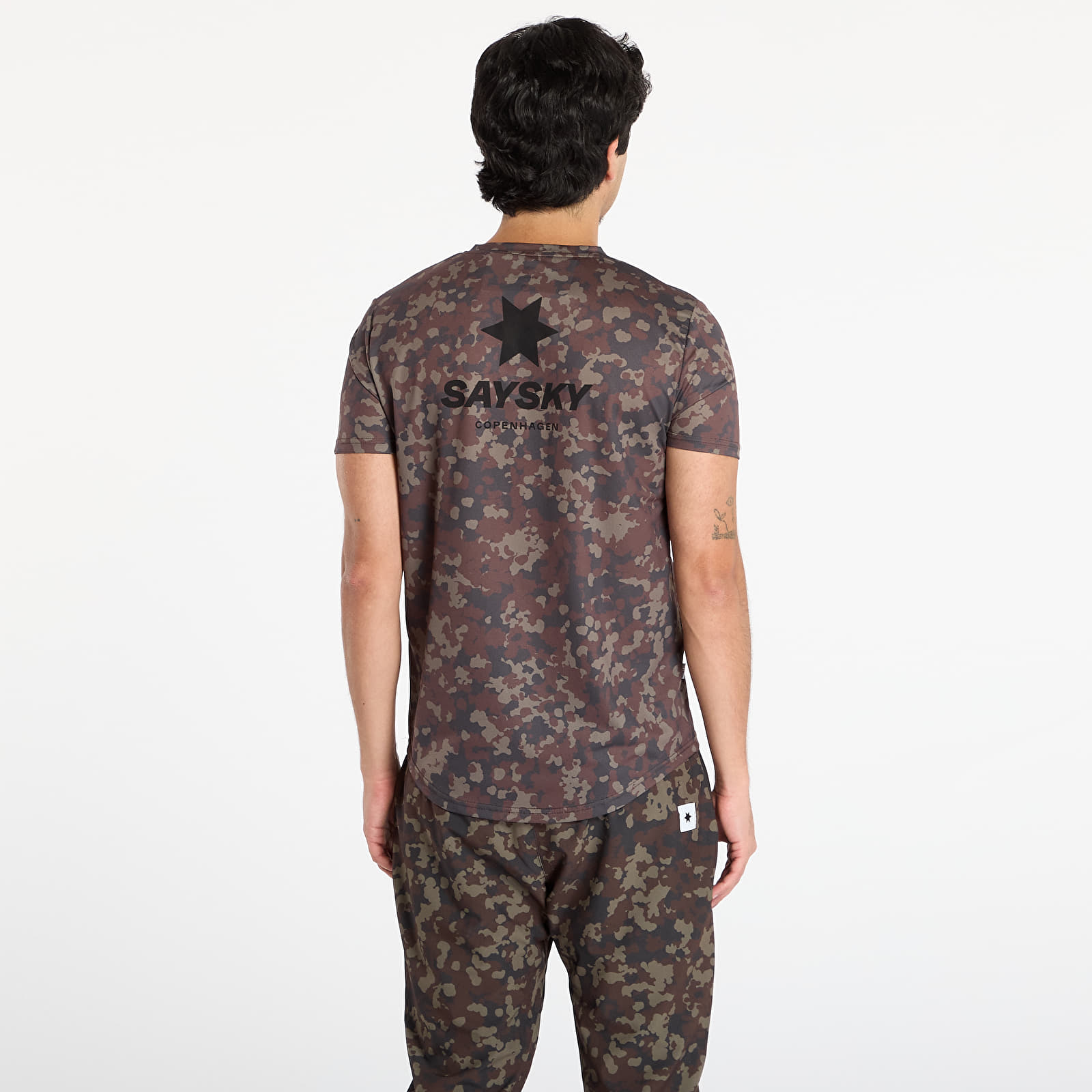T-Shirts SAYSKY Camo Combat T-Shirt Brown AOP