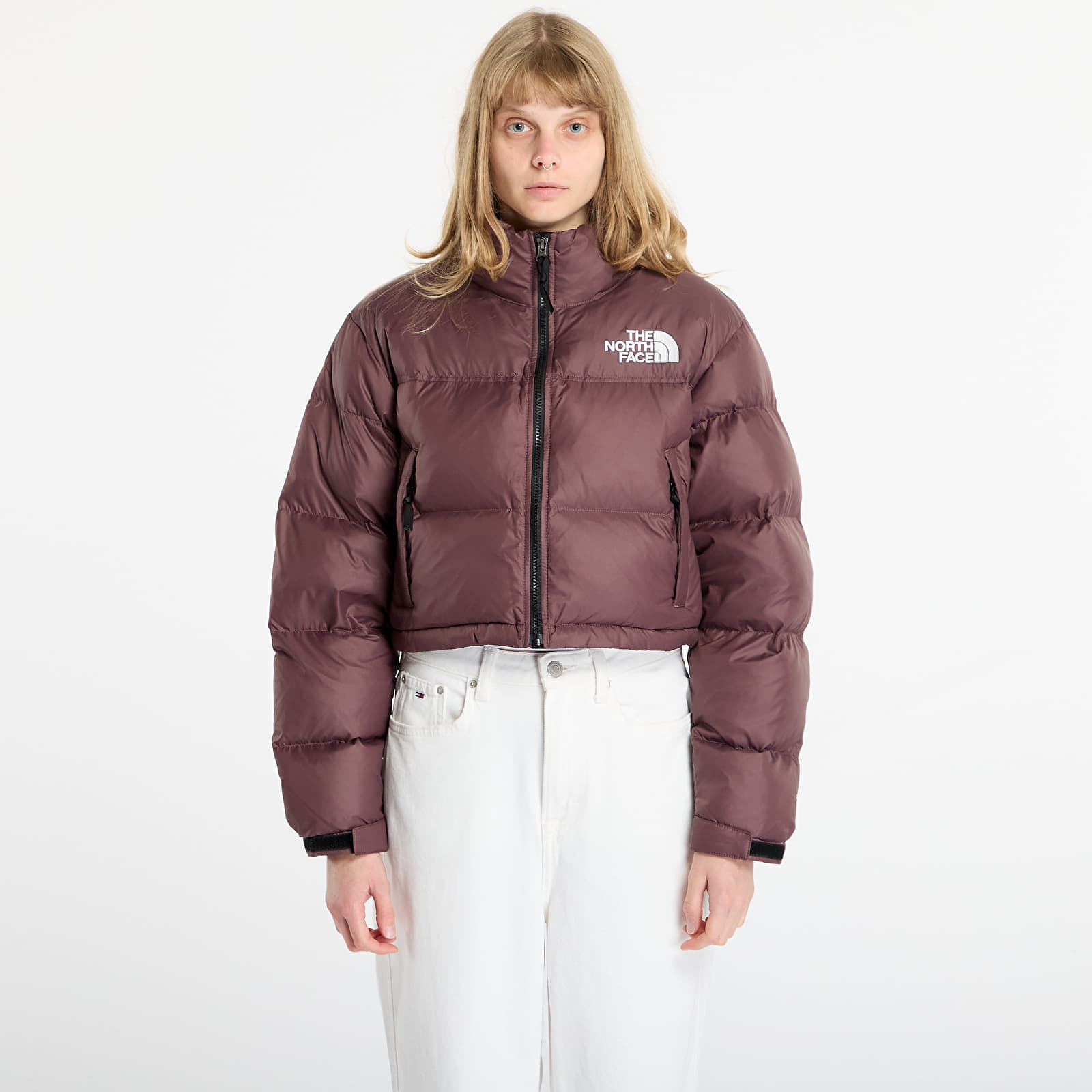 Jachetă The North Face W Nuptse Short Jacket Tawny Quartz L