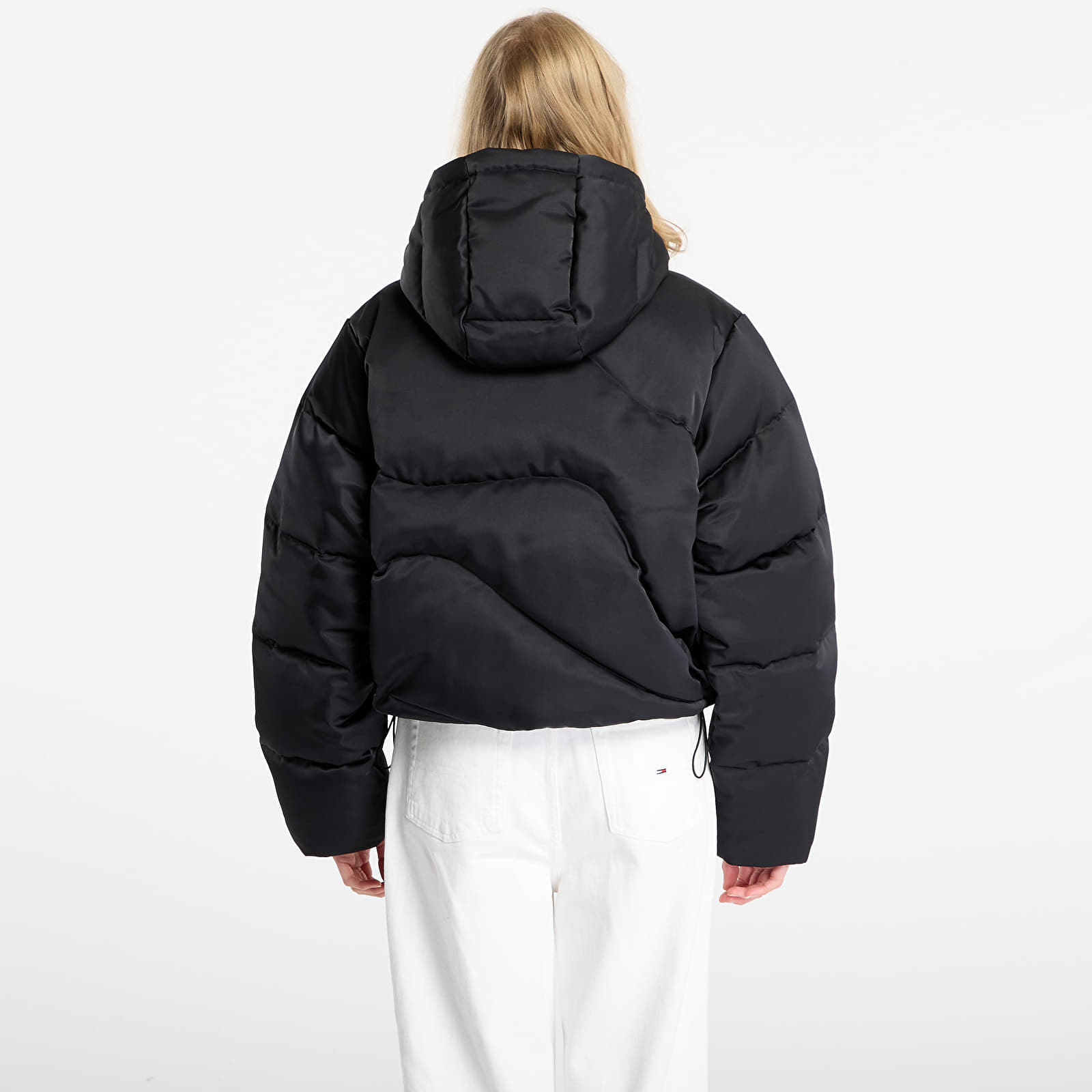 Naiste jakid Nike Sportswear Swoosh Series Women's Therma-FIT Oversized Down Puffer Jacket Black/ Black