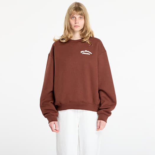 New Balance Linear Heritage Fleece Crew Rich Oak