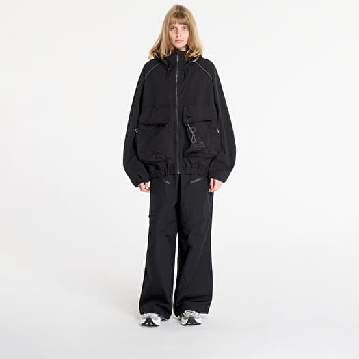 ROA x And Wander Garment Dye Nylon Hooded Jacket UNISEX Black